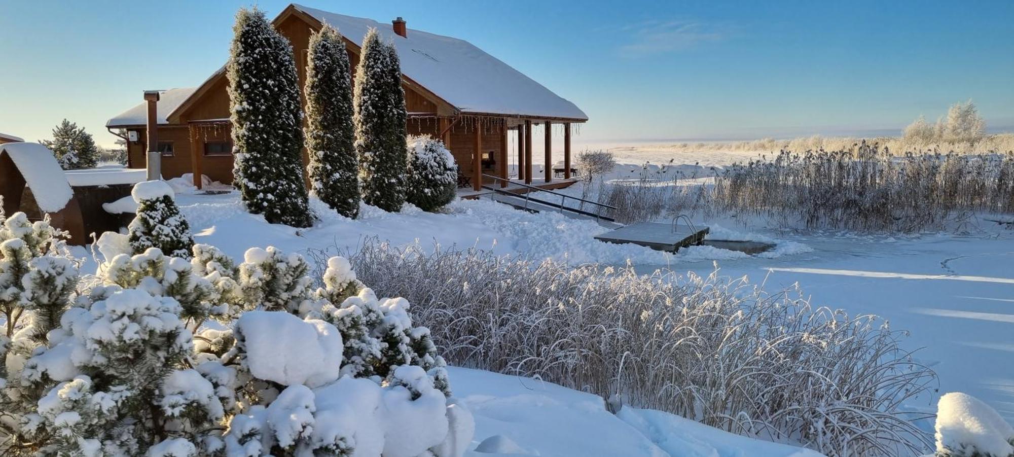 Ferienwohnung Joesuu Puhkemaja Saunamaja Verevi Exterior foto